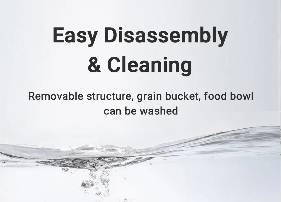 ROJECO 2L Automatic Pet Feeder Smart Cat Food Kibble Dispenser Wi-Fi App Remote Control Auto Dog Feeder For Cat Pet Accessories