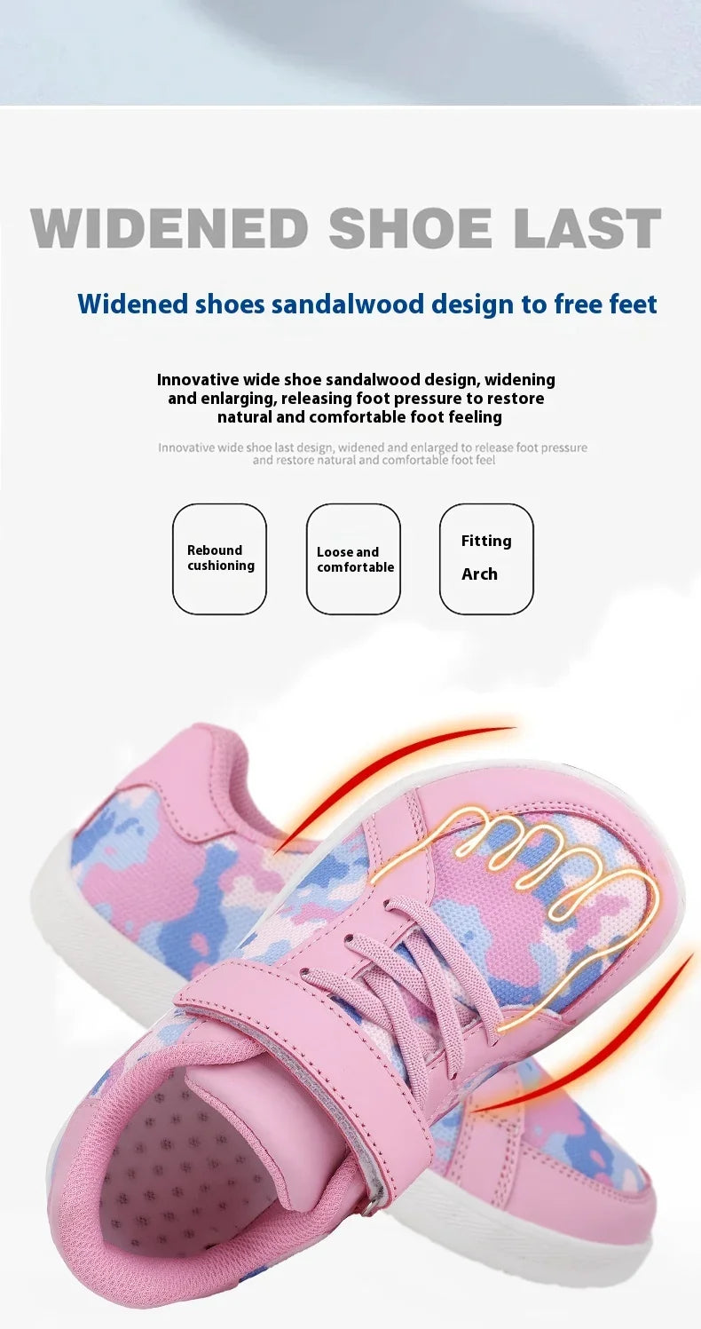 Kids Barefoot Shoes Boys Girls Wide Toe Minimalist Sneakers Naturally Splay Shoes Toddler Little Big Kid