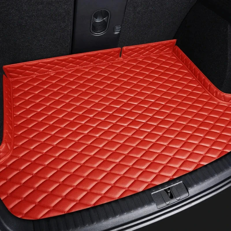 Car Trunk Mats For Hyundai Kona Kauai OS 2018~2022 Waterproof