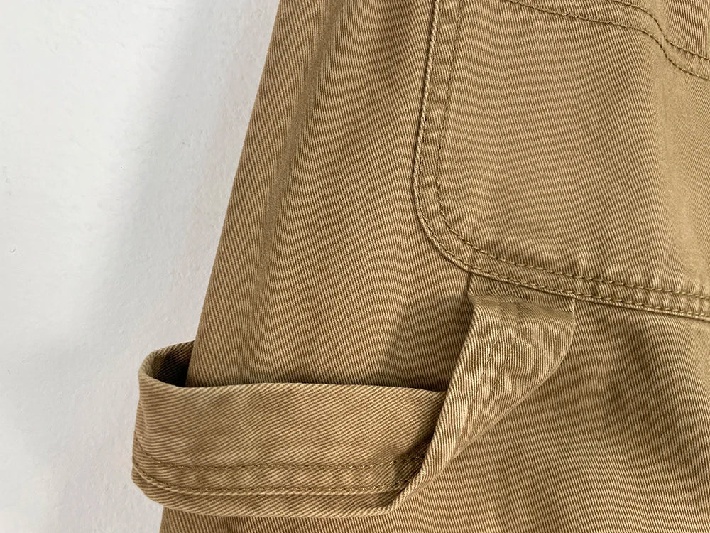 American High Quality Vintage Plus Size Cargo Men Pants Streetwear Baggy Casual Pants Harajuku Trend Straight-Leg Trousers Male