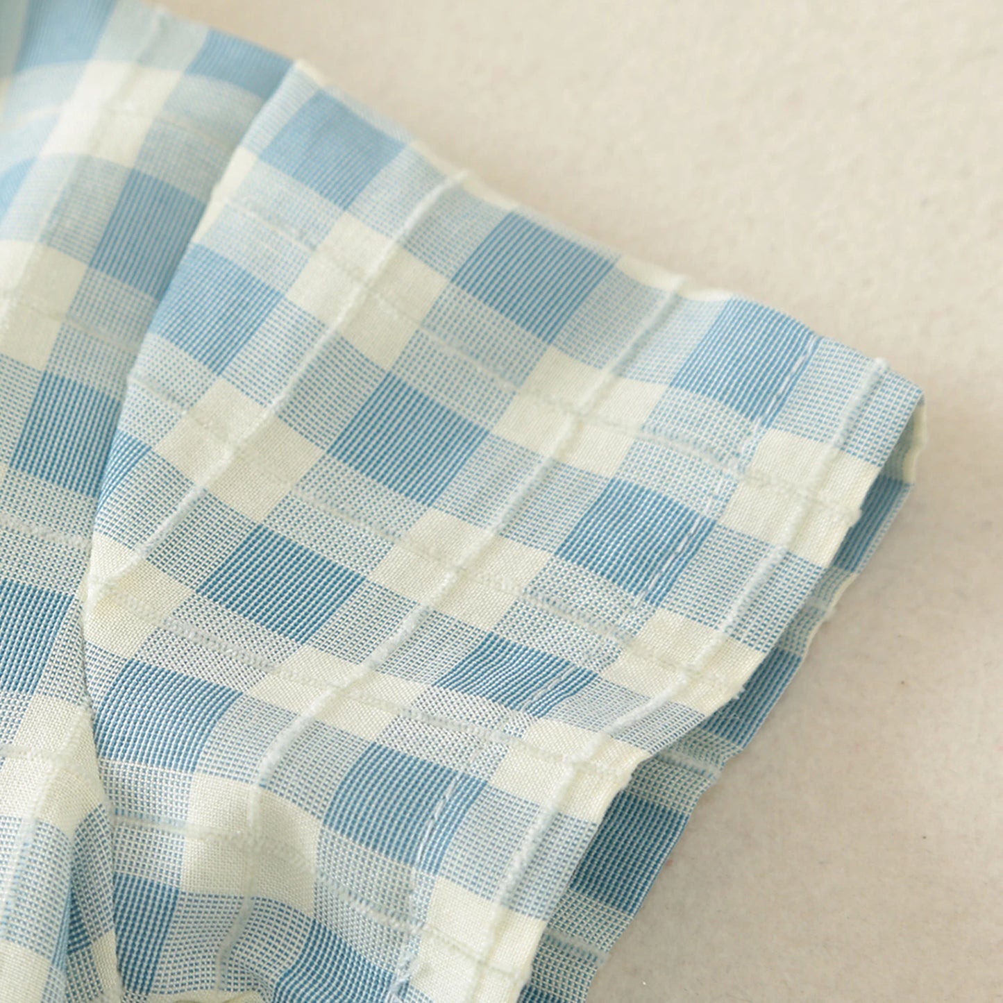 Boy Suit Summer Newborn Baby Clothes Summer Gentleman Children's Dress Lattice Shirt Strap Short+socks 3-piece Suit.