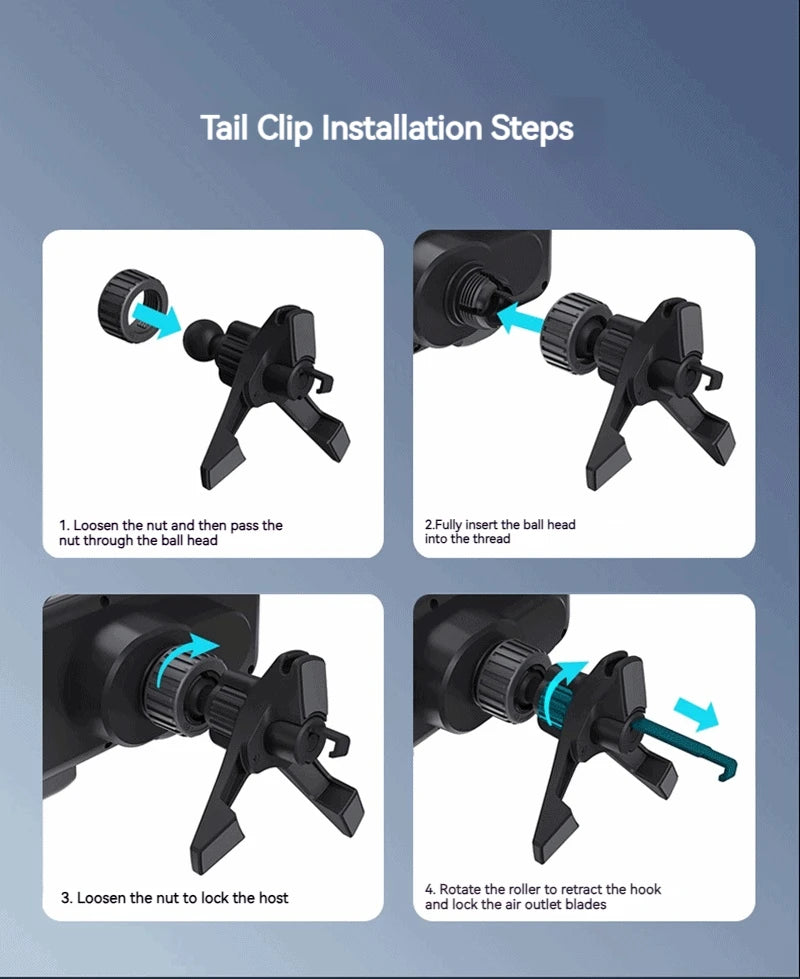 15W Universal Car Phone Wireless Charger Holder 360° Rotation Mount for Samsung Galaxy Fold 6 5 4 3 Z Flip S25 S24 Iphone 16 15