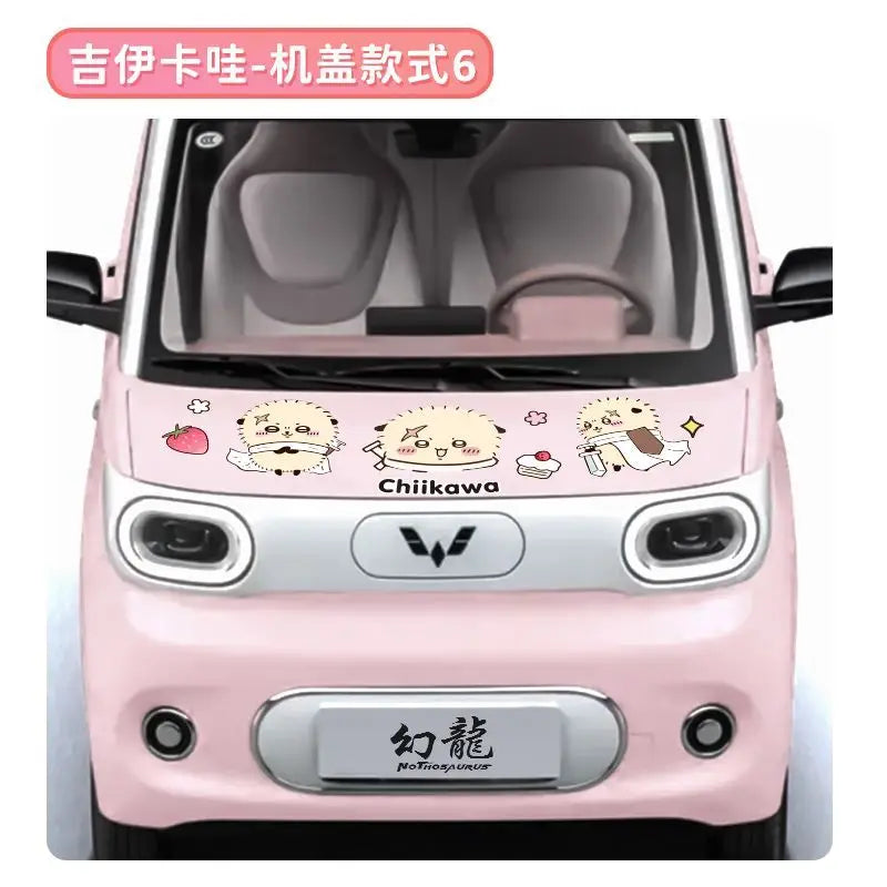 Stickers Car Accessories Decorate Hachi ware Usagi Car Accessories Gift