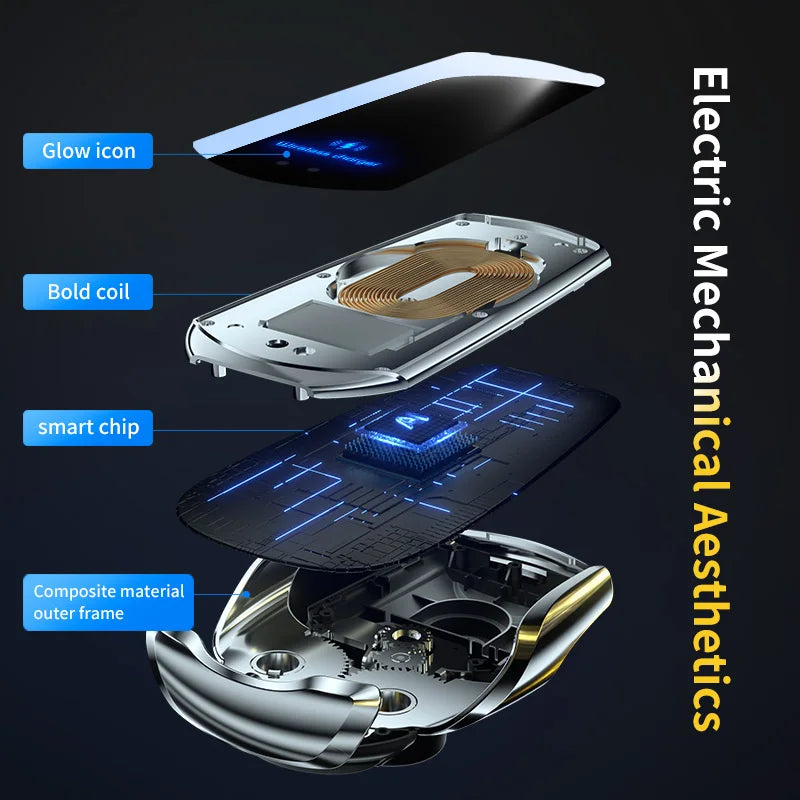 Car Phone Holder For Honda Accord MK10 MK10.5 2018 2019 2020-2022 Mobile Phone Mounts Car Wireless Charging Special Fixed Base