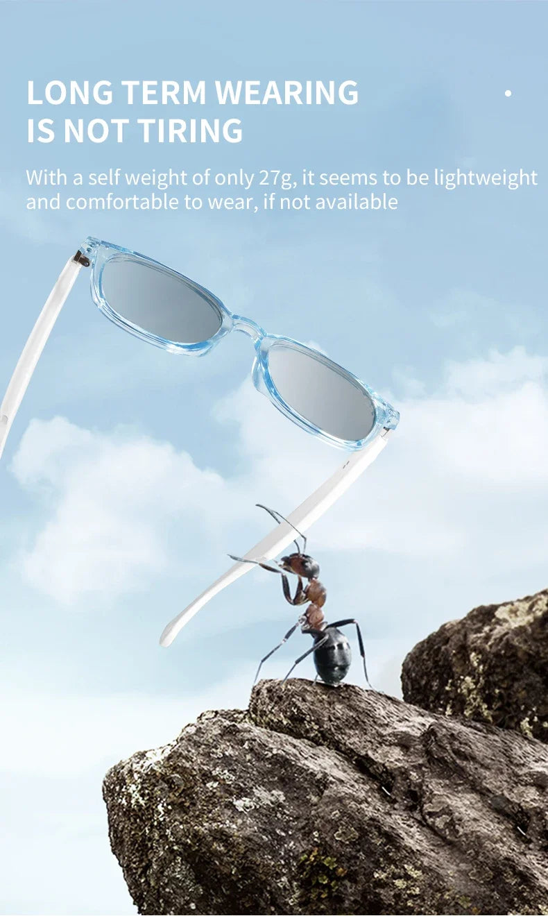 GS07 Upgrade Smart Glasses With Camera Video Recording AI Photo Recognition Bluetooth Call Translation sports spectacles