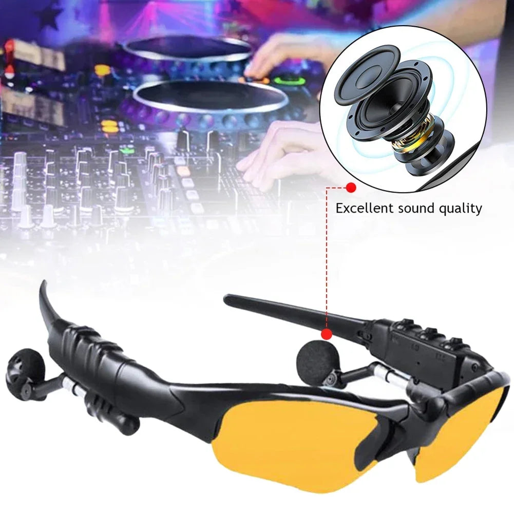 5.0 Smart Bluetooth Audio Sun Glasses Cycling Driving Glasses Surround Sound Headphones Listen Music Call Polarized Sunglasses