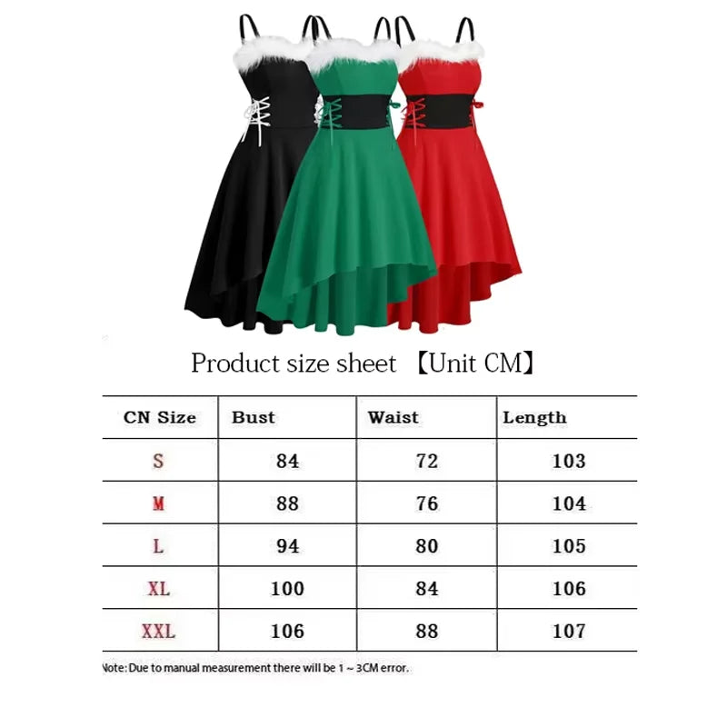 Women's Dress Christmas Floral Print Cold Shoulder Flounce Trim Elegant Dresses For New Year Sexy Merry Christmas Elk Deer Dress