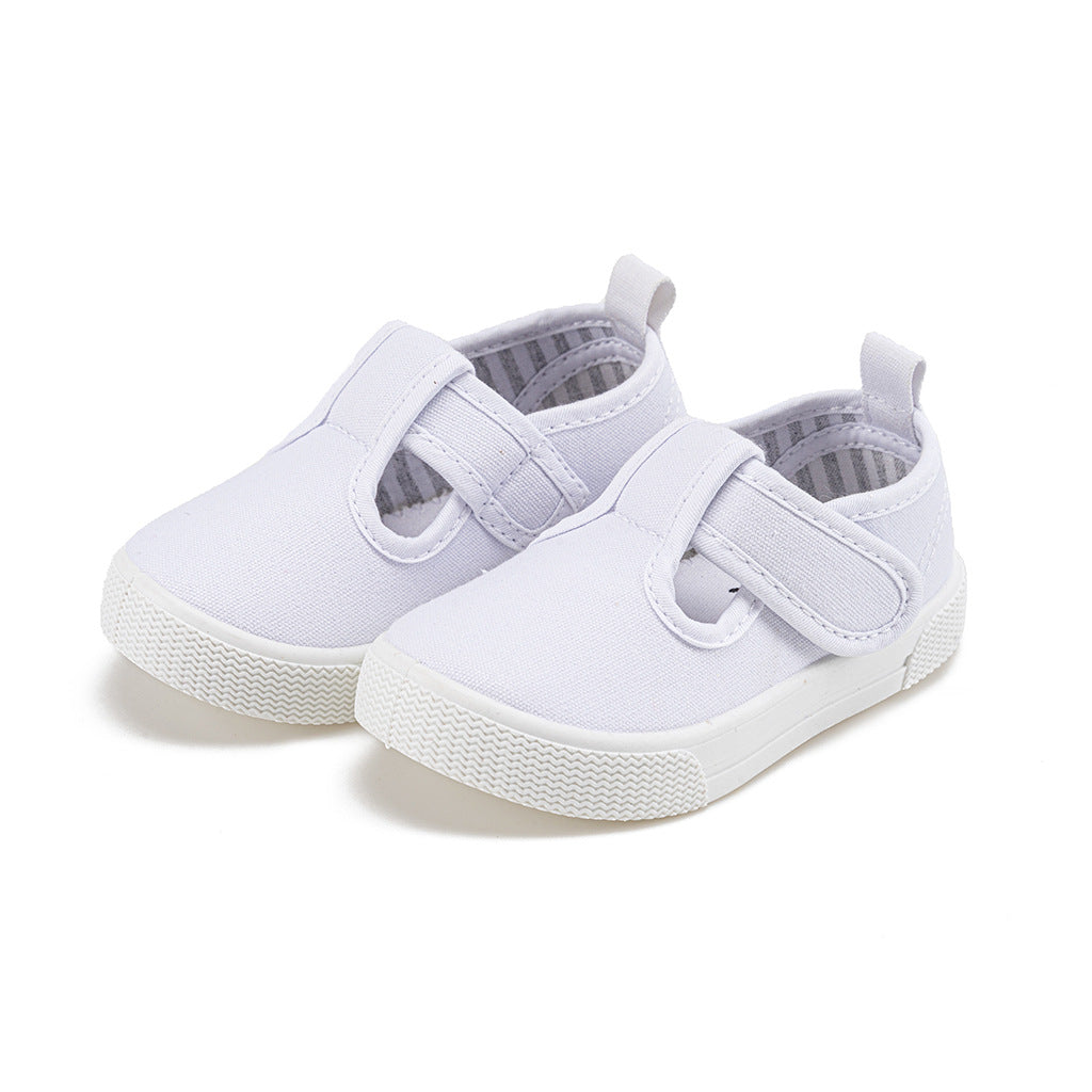 Kids Shoes 2023 Spring Autumn Children's Canvas Shoe Korean Solid Girl's Sneakers Soft Sole Toddler Shoes for Boy Tenis Infantil