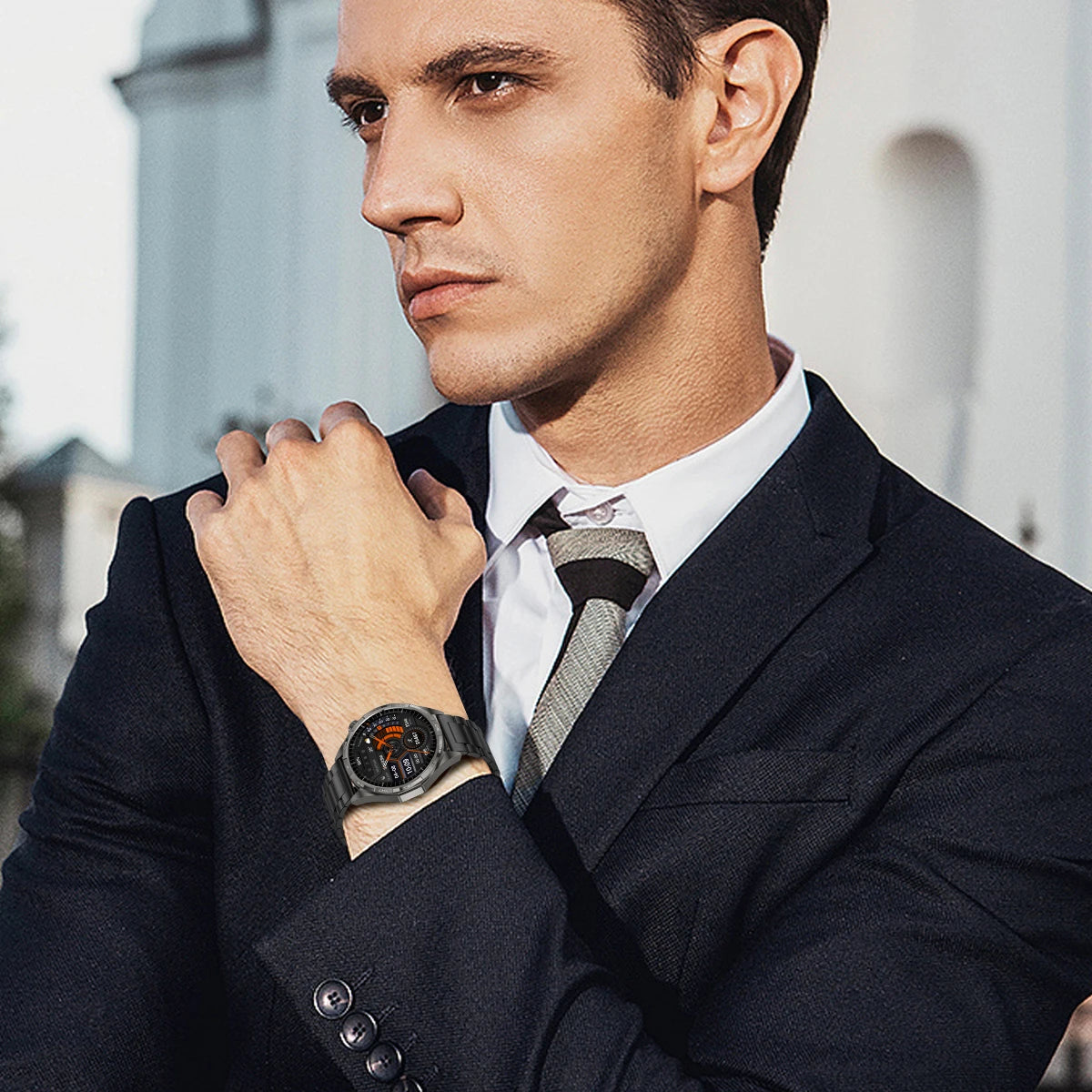 Smart Watch GT6 Pro (2025) 1.50-inch HD AMOLED GPS Message Reminder Bluetooth call Heart rate 4GB Smartwatch Reduction 100%