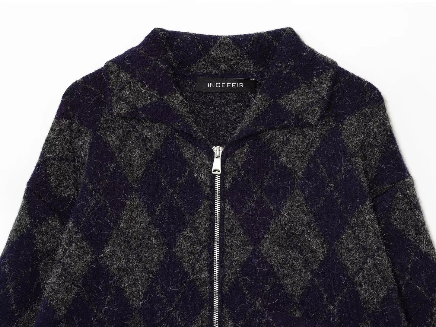 Women's Knitted Jacket 2025 Women Long Sleeve Zipper Leisure Jackets High Street Short Coats Lady Autumn New Fashion Outerwears