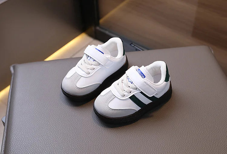 Toddler Baby Kids Fashion Design Walking Shoes Sneakers White Non-slip Casual Shoes Boys Girls Breathable Outdoor Sport Shoes