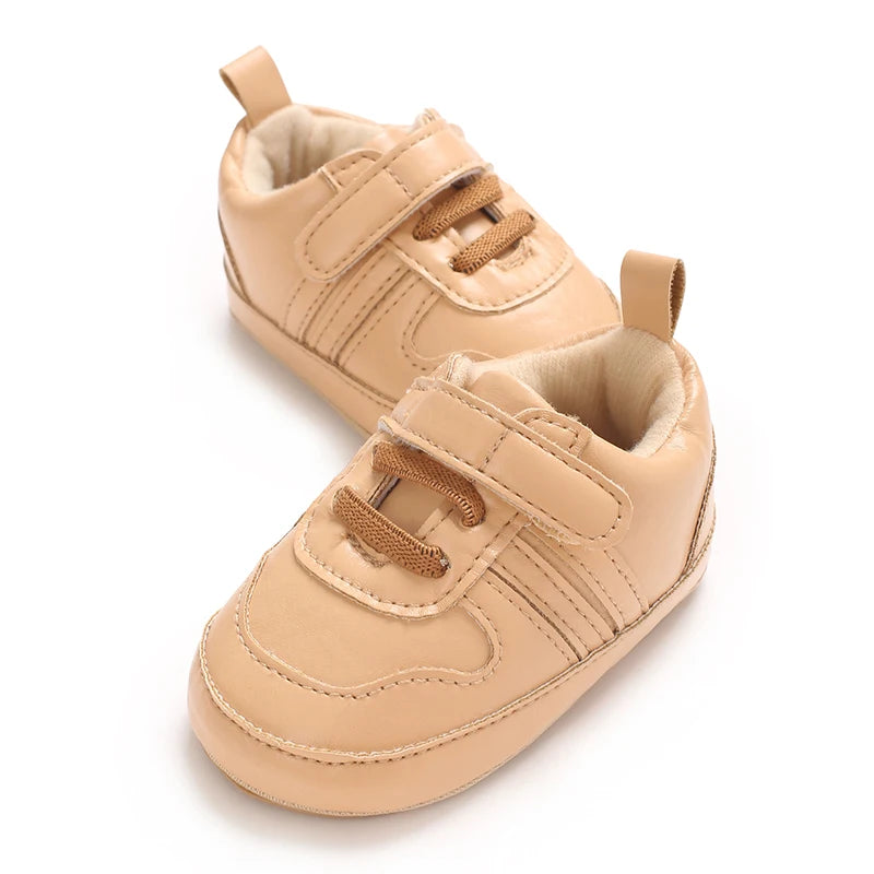Baby Shoes 0-1 Year Old Baby Shoes Soft Cloth Sole Anti Slip Learning Shoes For Toddlers White Shoes For Sports Shoes