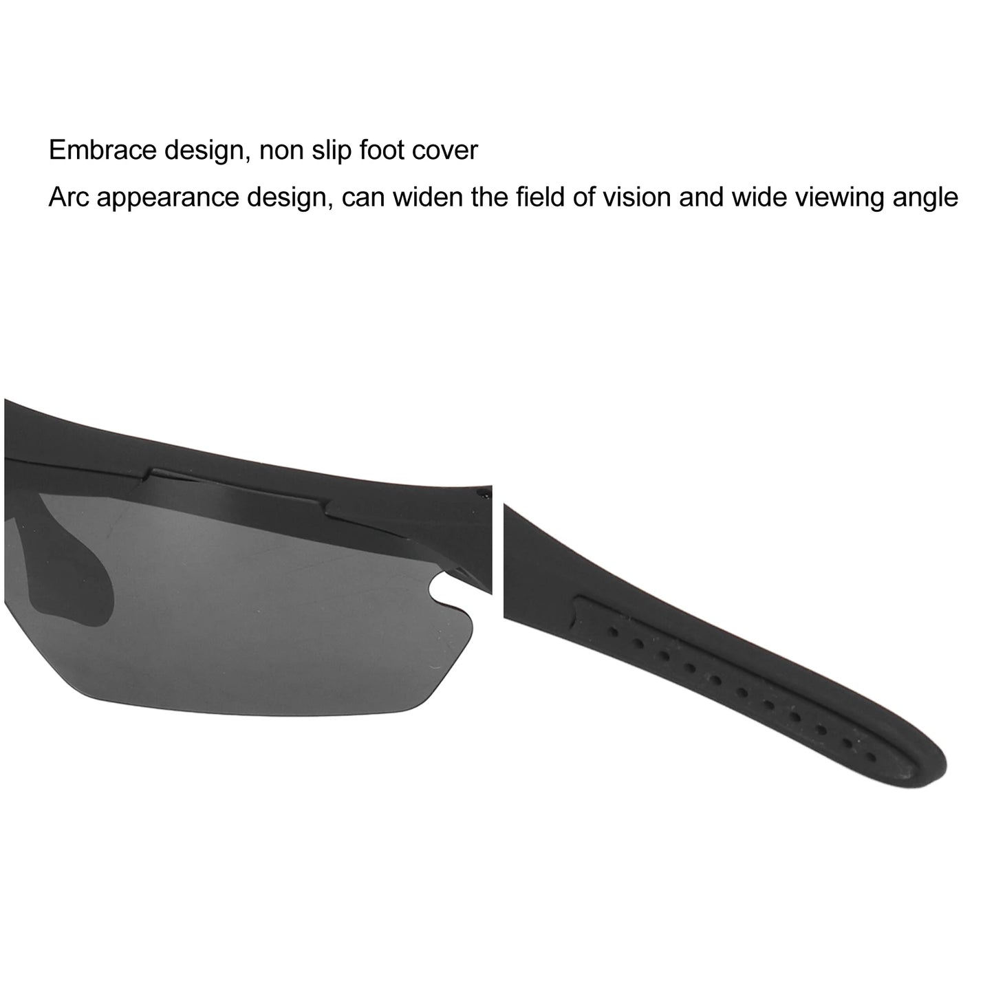 Camera Glasses Video Sunglasses 1080P Full HD Video Recording Shooting Camera Glasses for Cycling Driving Hiking Fishing Hunting