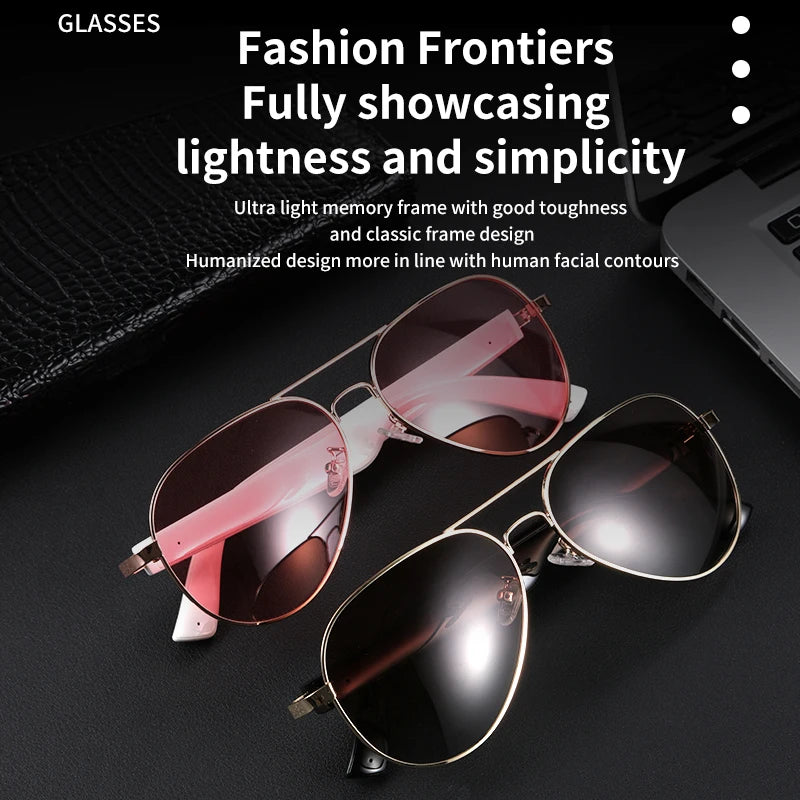 Smart Sunglasses Bluetooth glasses,Wireless HD UV Protective Lens Eyewear Waterproof Speaker,listen to songs, talk sunglasses