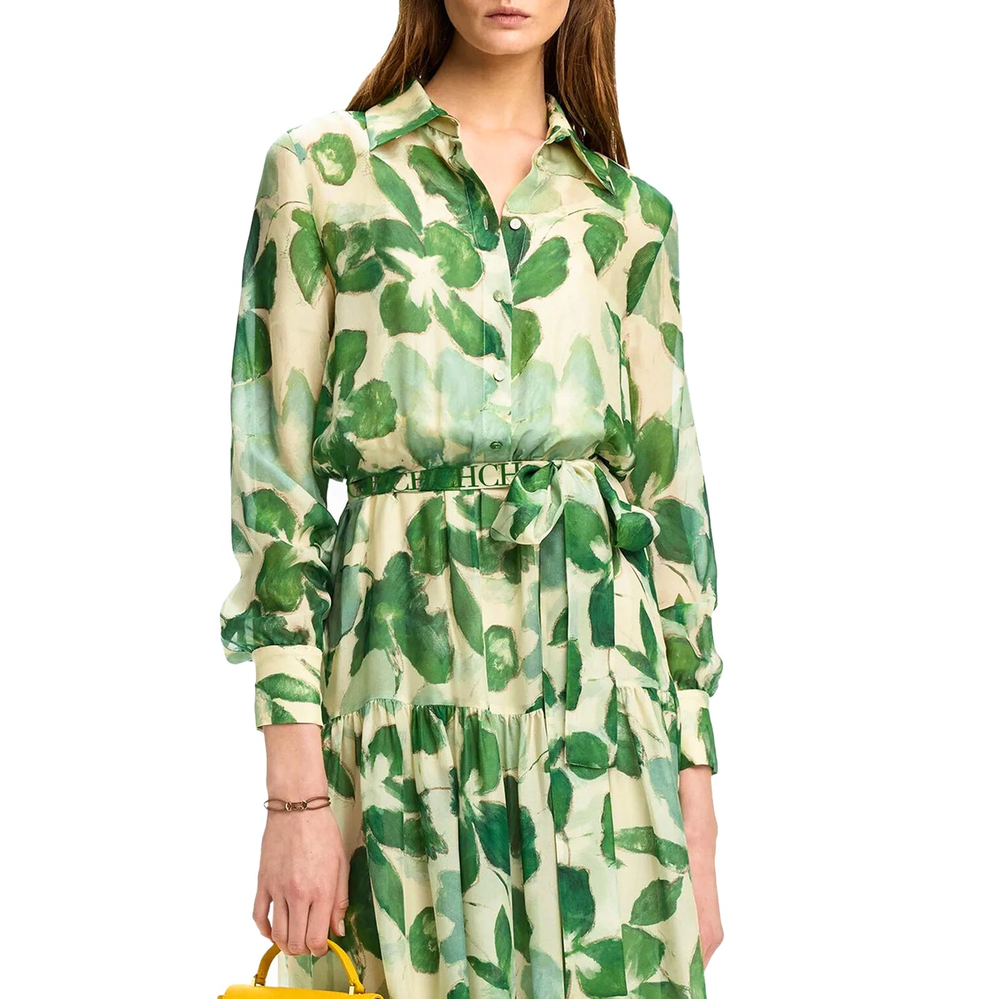 2025 Women Dresses Long Sleeve Party Dresses Fashion Long Shirt Dress Elegant Belt Design Thin A Line Casual Female Dress