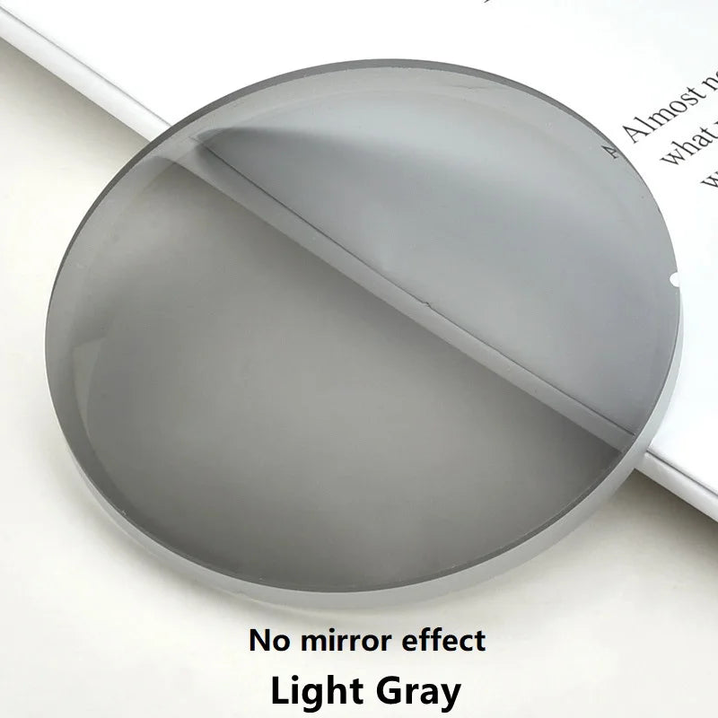 Polarized Sunglasses Prescription Lens 1.56 1.61 1.67 Aspheric Sun Glasses Lenses Myopia Optical UV400 Mirror Colourful Coating