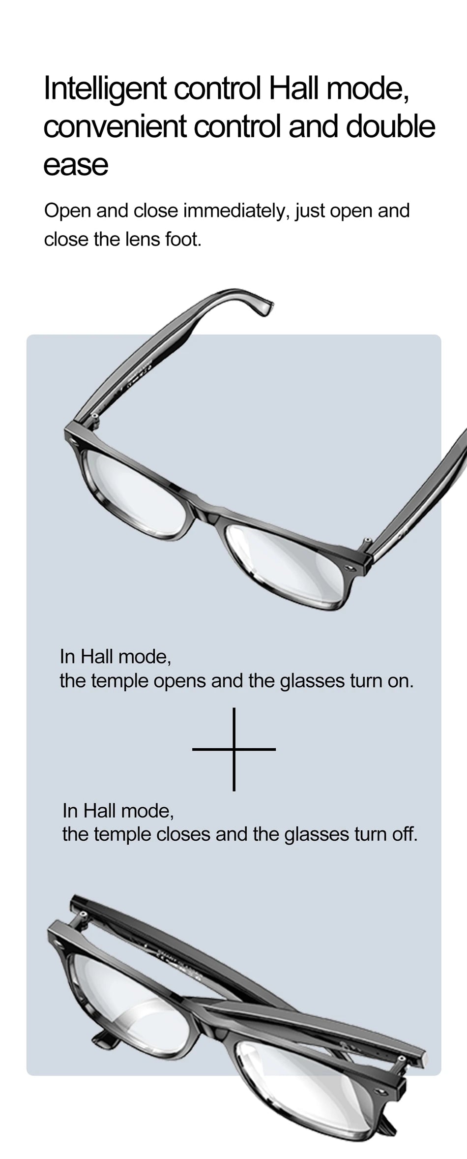 2025 New Smart Glasses Men 163 Online Language Al Intelligent Translation Anti-blue Lenses Wireless Call Voice Assistant Glasses