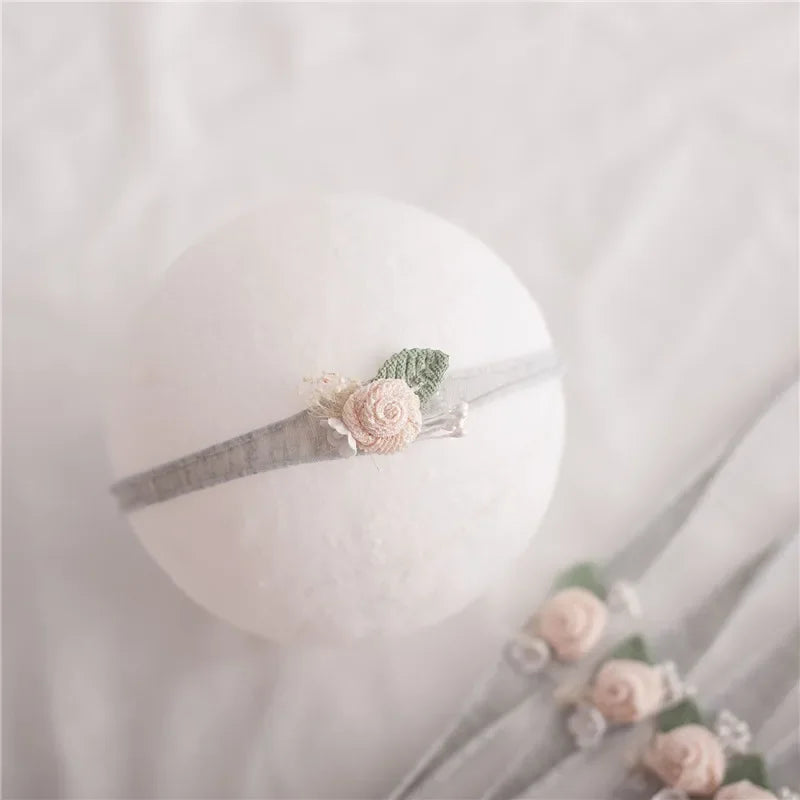 Kids Toddler  Newborn Headband  Baby Girl Hearband Hair Accessories Flower Girl Headwear Newborn Photography Props