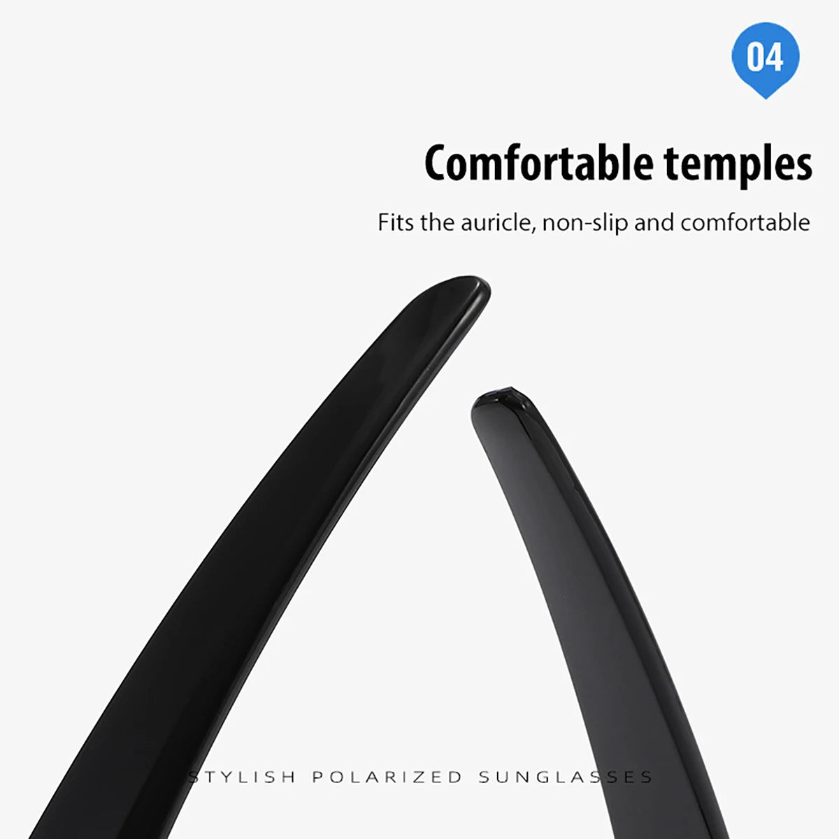 Polarized Sunglasses for Men Womens Sports Men's Sunglasses Trendy Retro Rectangular Wrap Around Vintage UV400 Eye Protection