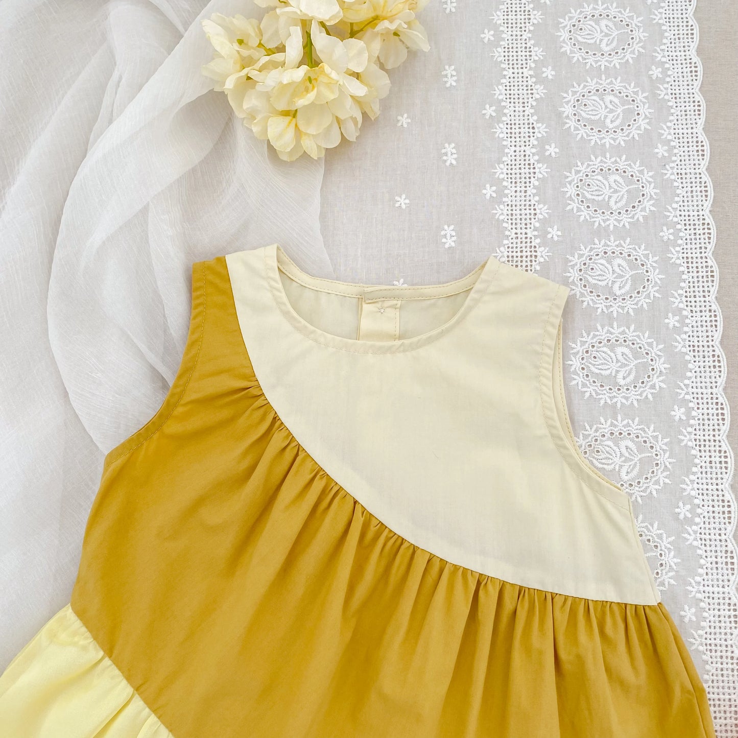 2025 Kids Clothes Summer Cotton Dress Baby Girls Clothes Cartoon Splicing Colors Dresses Children's Clothing Vestidos Cotton