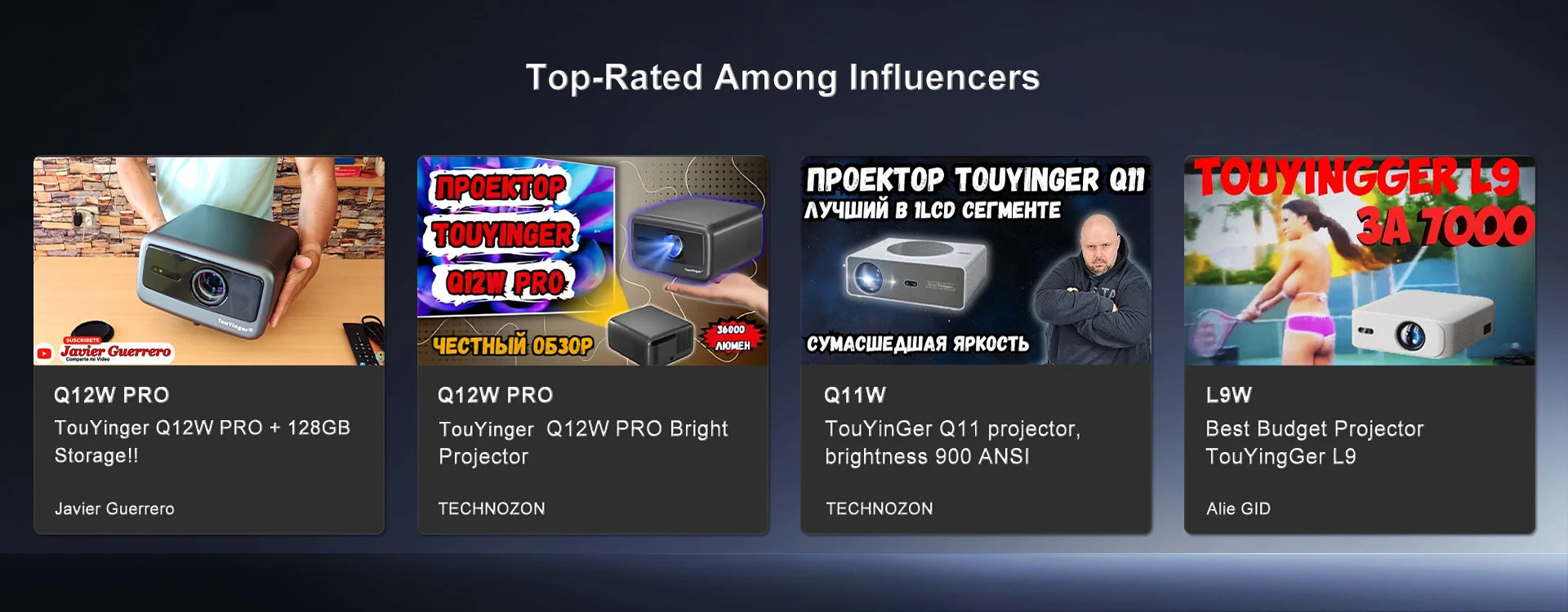 Touyinger L9 Portable Mini Projector