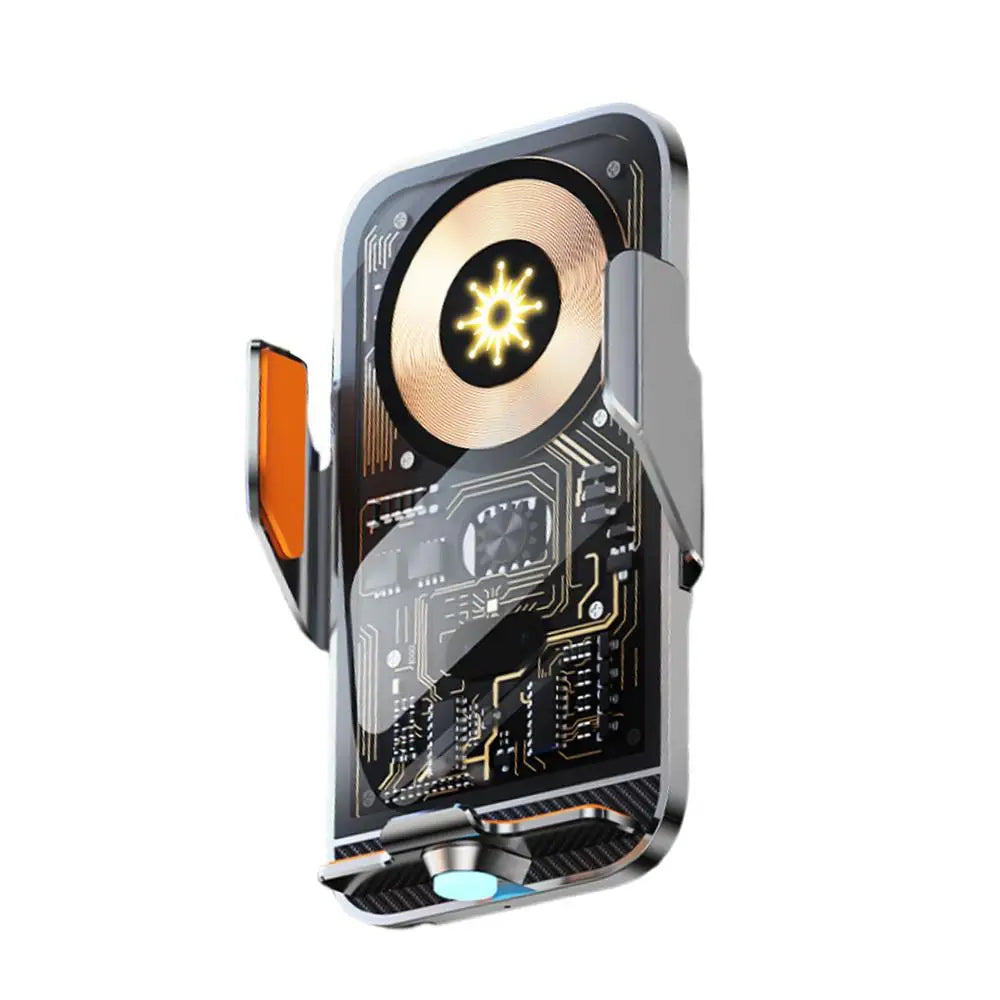 Car Phone Holder Wireless Charger 66W Car Vent Clips 360-Degree Rotation Cell Phone Accessories Car Charger Fast Charging