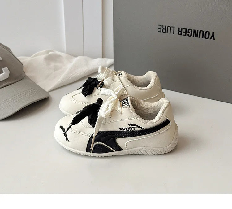 Children's Sports Shoes 2025 Autumn Boys Girls Comfortable Non Slip Outdoor Casual Shoes Kids Fashion Low-top Flat Sneakers