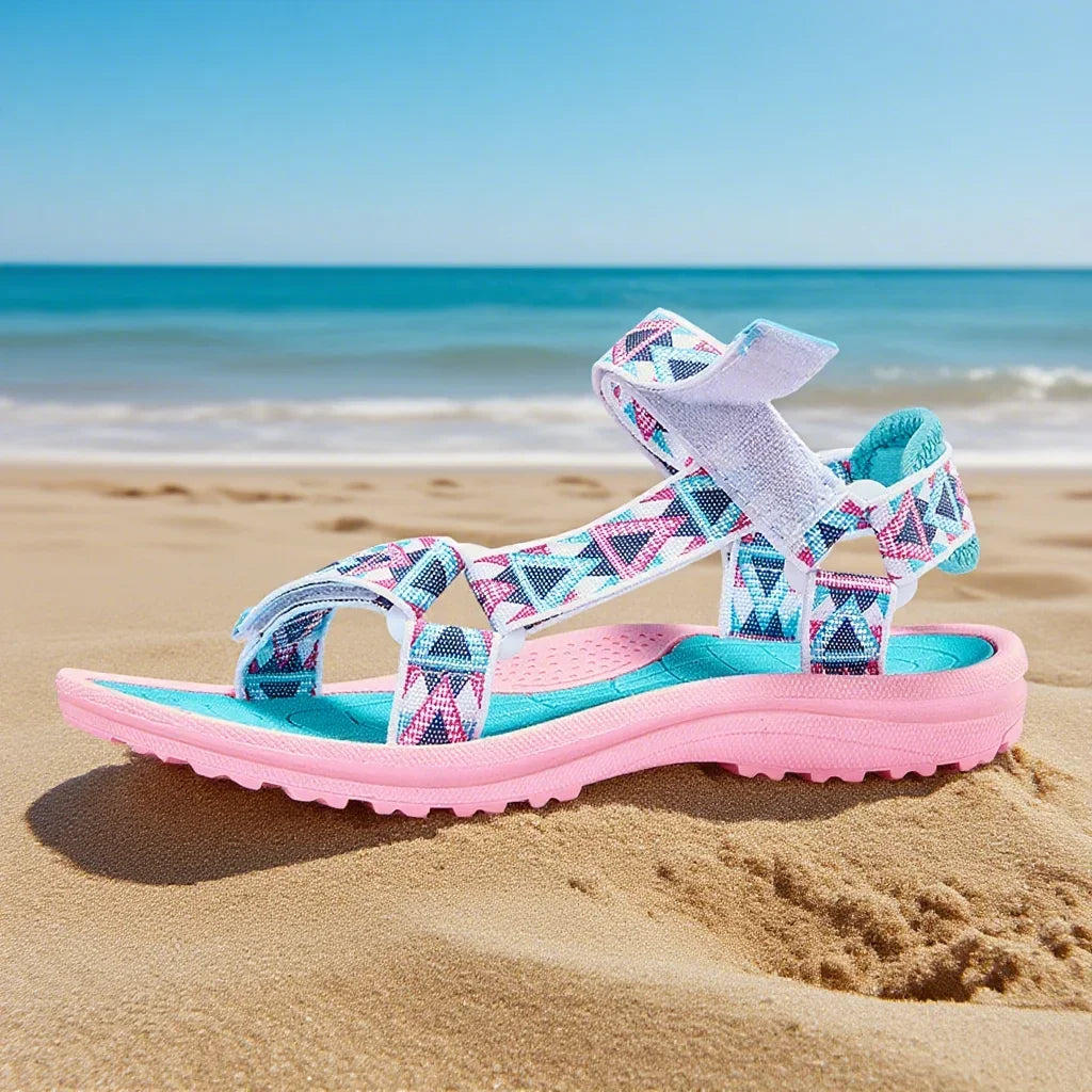 Kids Sandals for Boys Girls Shoes Outdoor Beach Non-Slip Shoes Solid Breathable Students Sneakers Children's Shoes