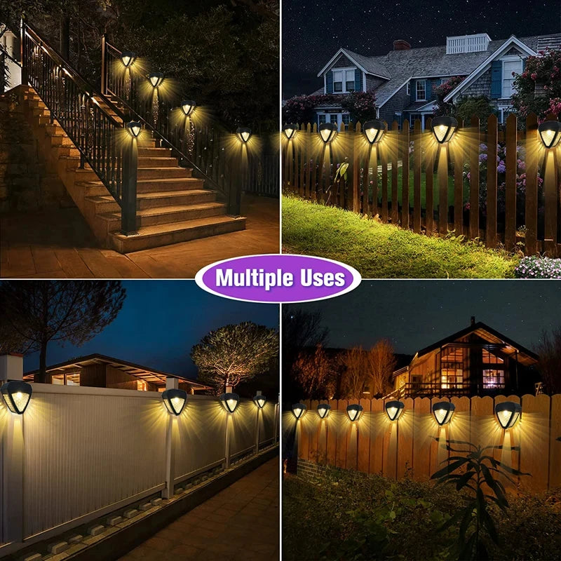 Solar Street Light Outdoor LED Courtyard Light Super Bright Energy-Saving Environmental Courtyard Garden Corridor wall Light