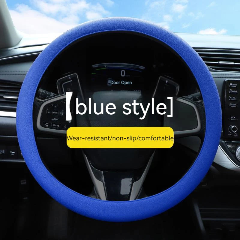 Universal 1pcs/set Car Styling Silicone Car Steering Wheel Glove Cover Automobiles Steering Wheel Hubs Cover Auto Accessories