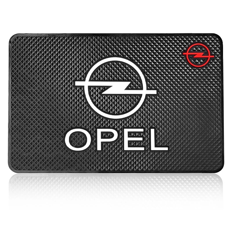 Car Mobile Phone Mat Dashboard Mat Rubber Mat  Non-Slip Pad For Opel Astra j Insignia Astra g Corsa Zafira b Mokka Vivaro Meriva