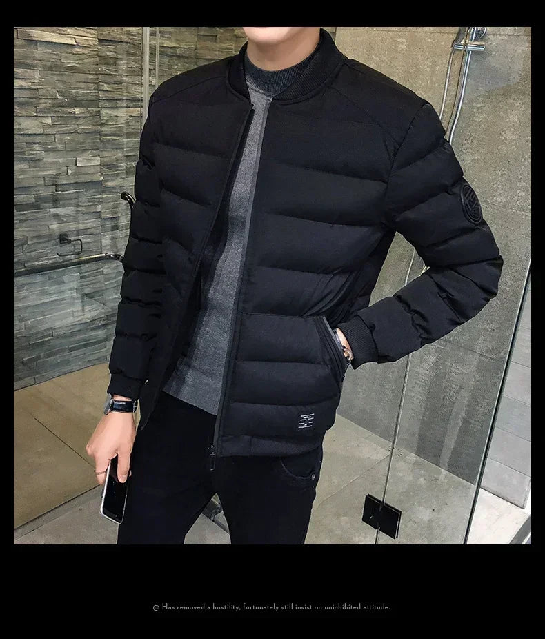 Winter Jacket Men Down Men Jackets Parka Men High Quality Outwear Brand Slim Mens Coats Casual Windbreak Jacket Men Winter Warm