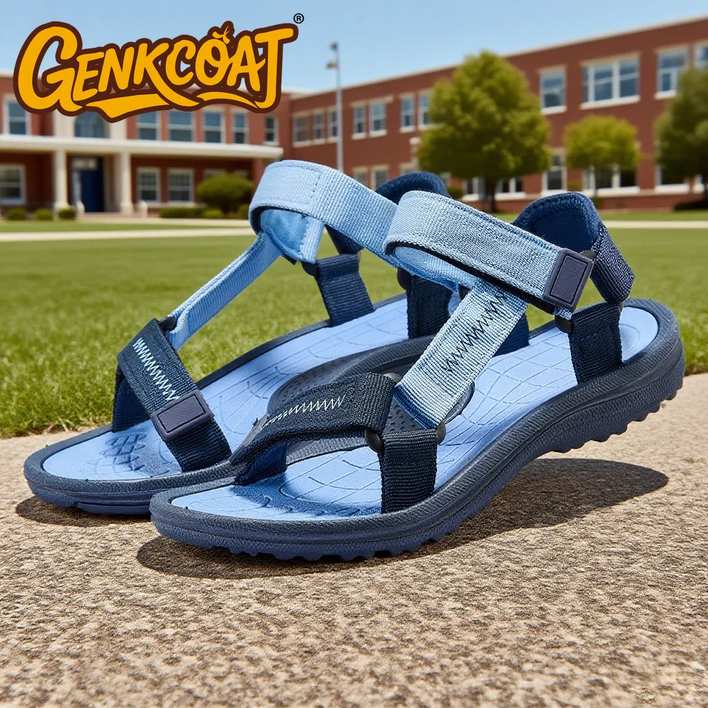 Kids Sandals for Boys Girls Shoes Outdoor Beach Non-Slip Shoes Solid Breathable Students Sneakers Children's Shoes