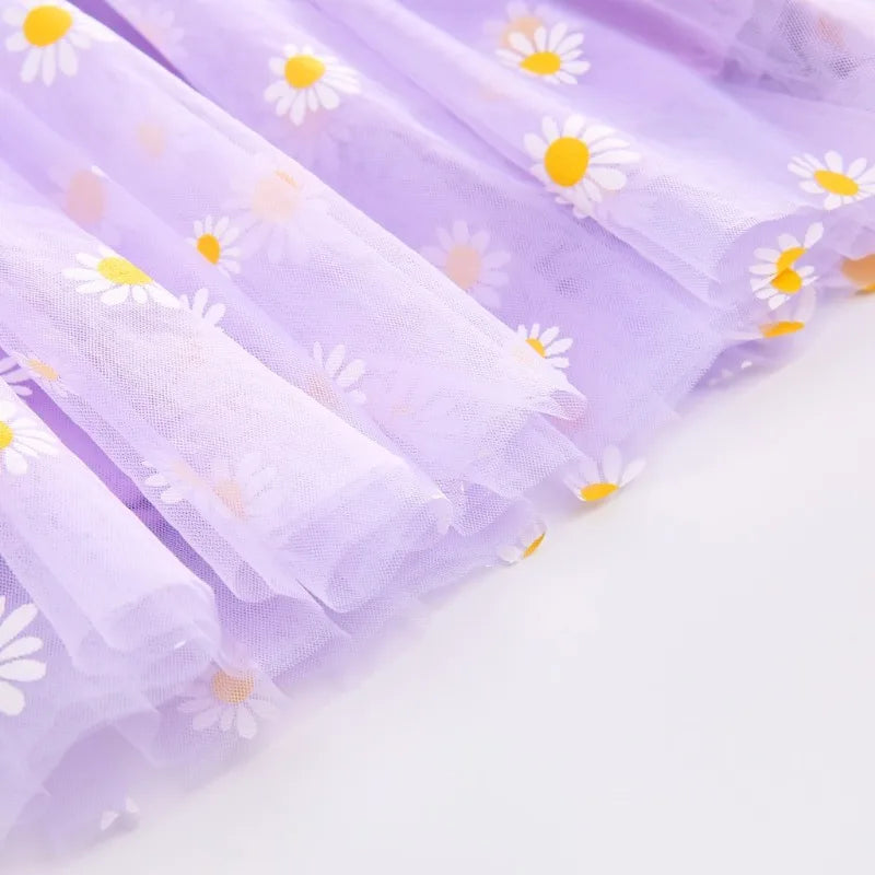 Flower Girls Dresses Children's Clothing Kids Clothes Summer Fairy Party Stage Show Dance Wear Cosplay Costumes Sling Casual