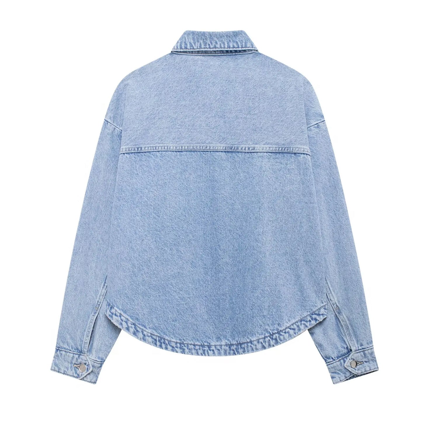 Denim Jackets Women Summer 2024 Elegant and Pretty Women's Coats Ladies Fashion Urban Coats Y2k Solid Lady Jackets