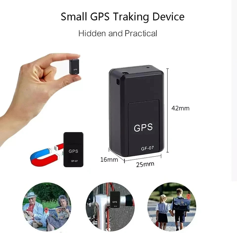 Gps Locator Remote Small Strong Magnetic Car Vehicle Anti-Theft and Loss Prevention Tracker Car Tracking Artifact Gf-07