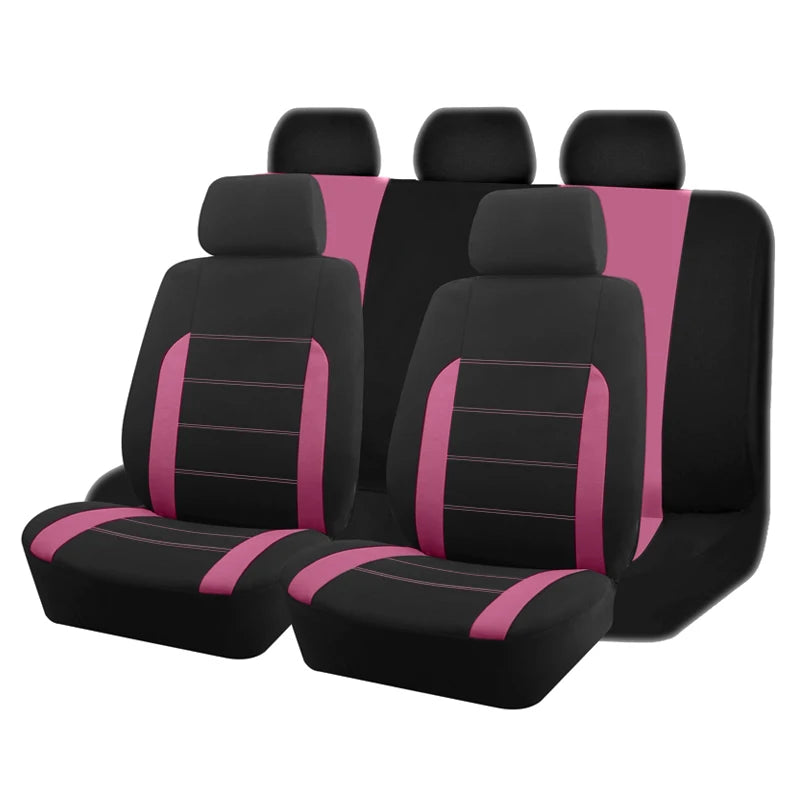 AUTO PLUS  Car Seat Covers Universal Size Fit For Most Car Suv Truck Van Car Accessories Interior Seat Covers For Car Full Set