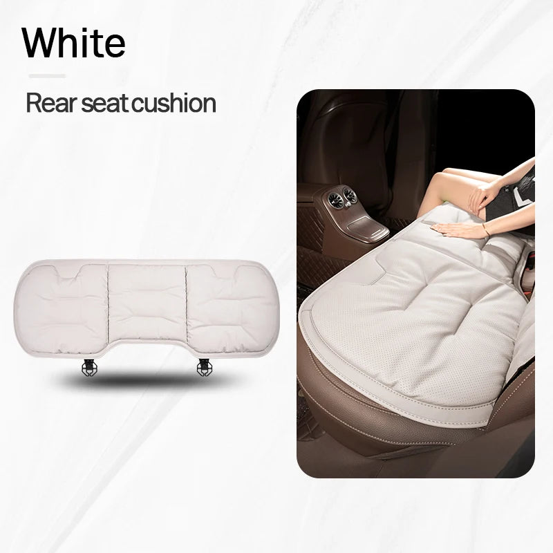 Universal Car Seat Cover Leather Cars Seat Waist Cushion Covers Four Season Auto Interior Seats  Protection Pad Car Accessorie