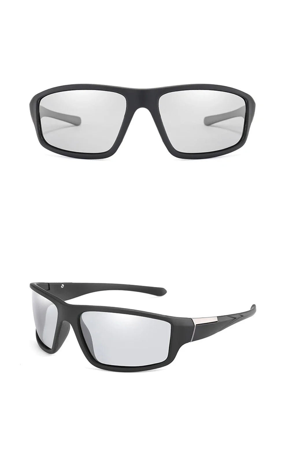 Polarized Sunglasses for Driving: Men's Fashion Square Frame Travel Eyewear