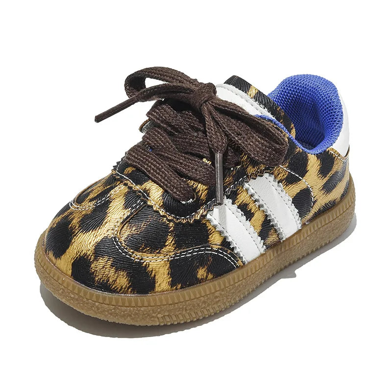 Kids Shoes Toddler Sneakers Children Skateboarding Shoe Designer Grey Color Infant Boys Girls Baby Trainers