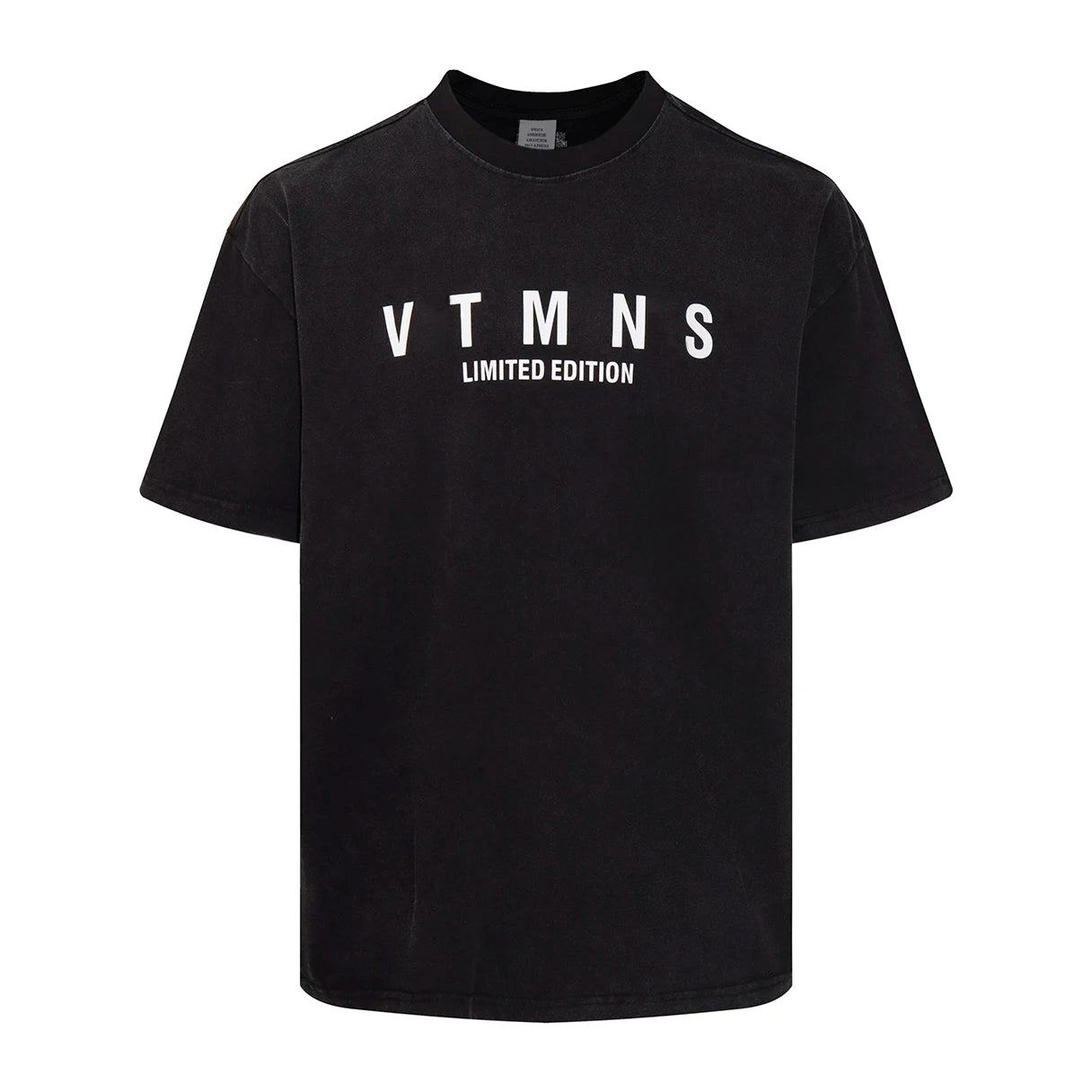 Top Grade LIMITED EDITIONS VT Logo Printed Women Men T shirts Tees Oversized Men Casual Cotton T shirt