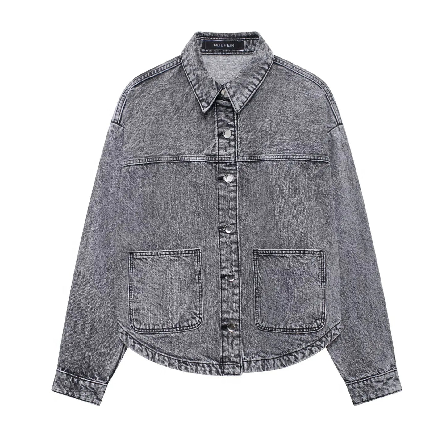 Denim Jackets Women Summer 2024 Elegant and Pretty Women's Coats Ladies Fashion Urban Coats Y2k Solid Lady Jackets
