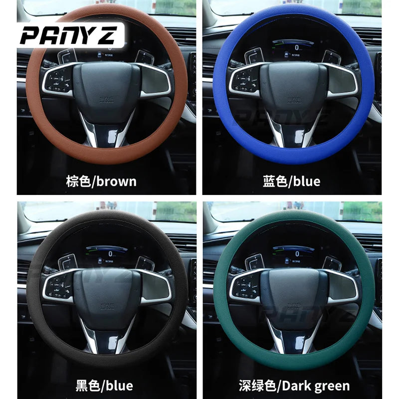 Universal 1pcs/set Car Styling Silicone Car Steering Wheel Glove Cover Automobiles Steering Wheel Hubs Cover Auto Accessories