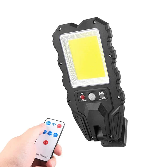 Solar Street Lights Outdoor, Solar Lamp With 3 Light Modes Waterproof Motion Sensor Security Lighting for Garden Patio Path Yard