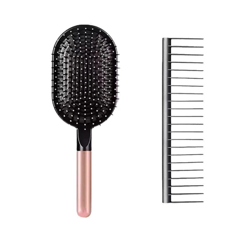 New Girls Hair Comb Scalp Massage Airbag Hairbrush Wet Curly Detangle Brush For Salon Hairdressing Styling Tools For  Women