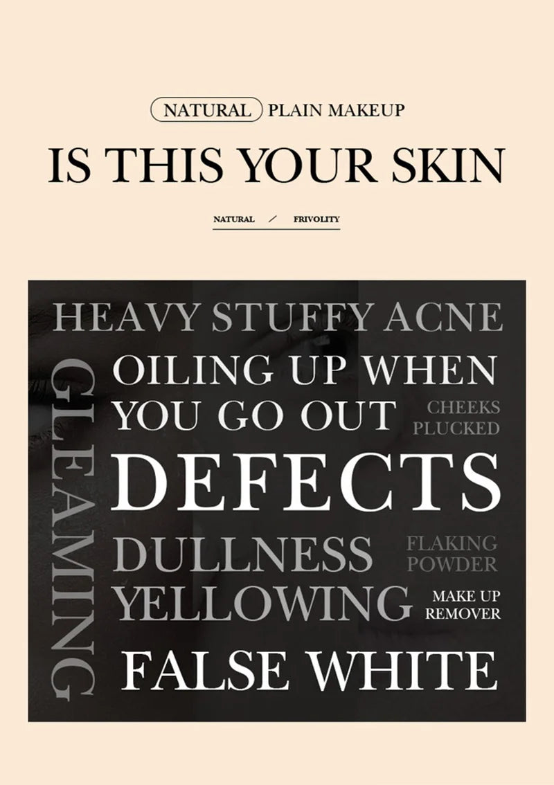 BIOAOUA Aloe Vera Beauty Air Cushion BB Cream Concealer Oil Control Brighten Skin Tone Isolation Foundation Cream Facial Makeup