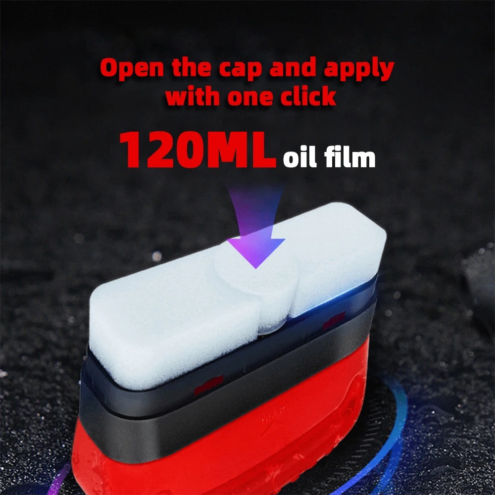 Car Glass Oil Film Remover Auto Detailing Powerful Glass Polishing Compound Windshield Cleaner Cleaning Brush Polish Car Tools