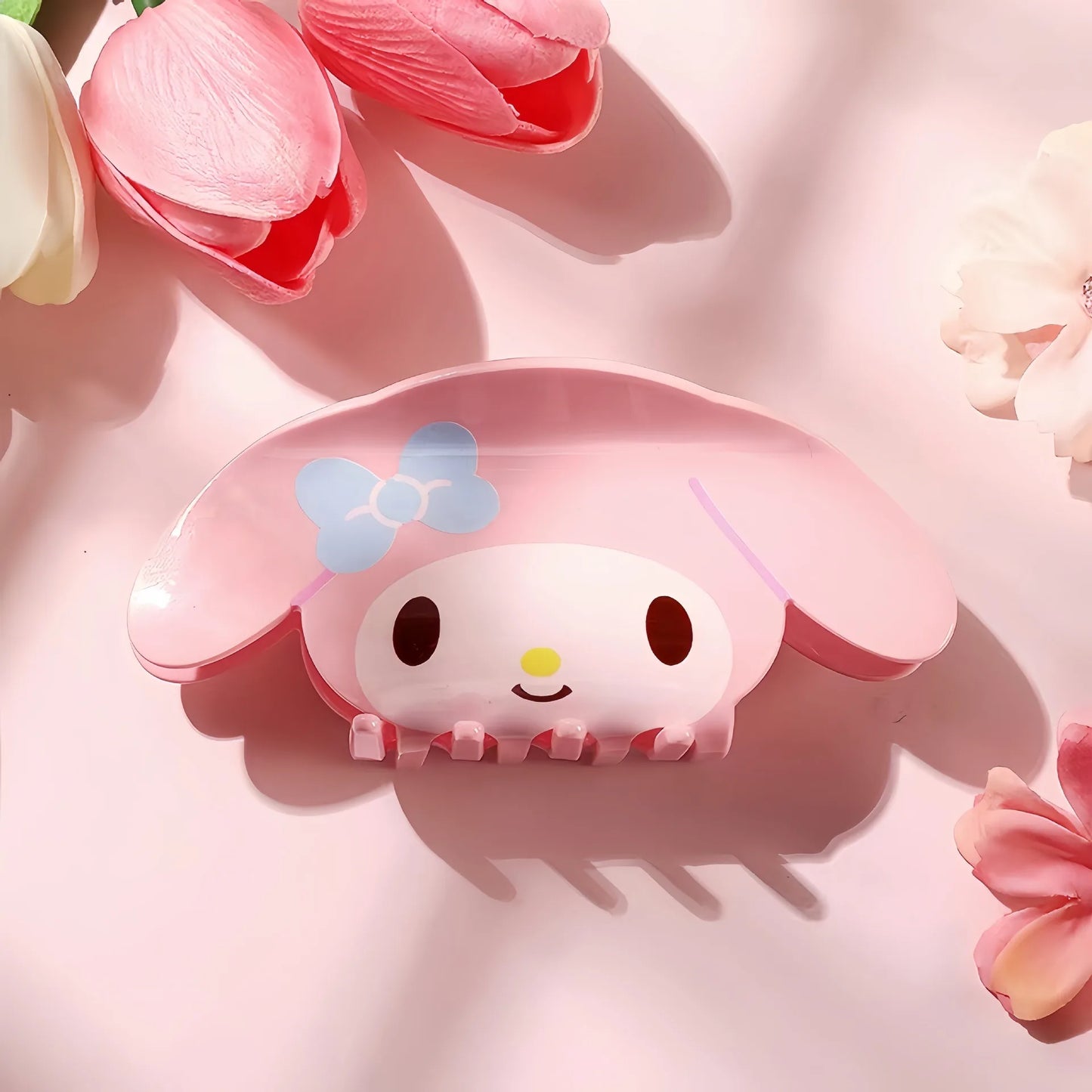 Sanrio Acrylic Hair Clips: Hello Kitty, Kuromi, Melody - Adorable Cartoon Hair Accessories