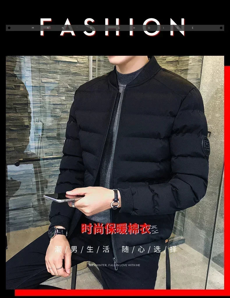 Winter Jacket Men Down Men Jackets Parka Men High Quality Outwear Brand Slim Mens Coats Casual Windbreak Jacket Men Winter Warm