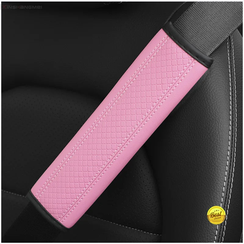 PU Leather Car Accessories Seat Belt Safety Shoulder Cover